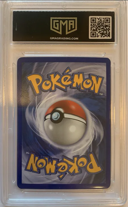 Example of a GMA Grading & Authentication graded slab, back